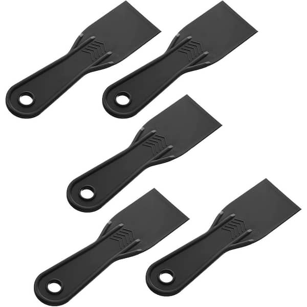 2in. Plastic Joint Taping Knife with Ergonomic Handle for Drywall Patching and Painting 5 Pack
