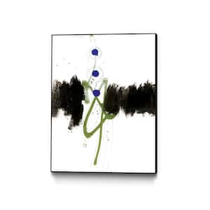 11 in. x 14 in. "Onde Sonore 1" by Meejlau Framed Wall Art