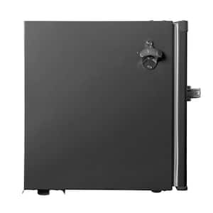 1.6 cu. ft. Retro Mini Refrigerator in Black without Freezer