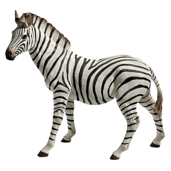 Design Toscano 21 in. H Zora the Zebra Statue