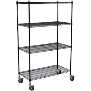 New Style Multi-layer Kitchen Storage Shelves 4-tier Metal Rack Shelf - Buy  Metal Rack,Custom Metal Shelf,Metal Storage Shelf With Wheels Product on