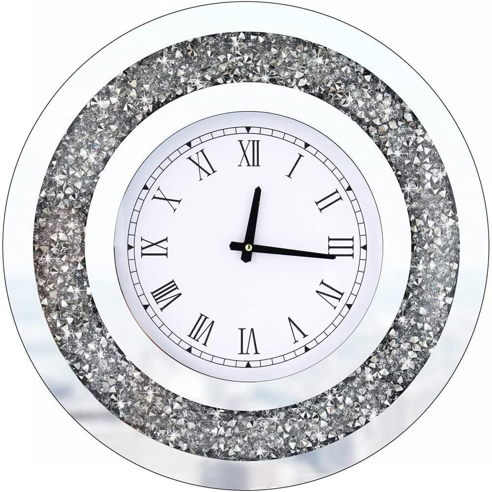 Round Blank Glass Clock 20cm