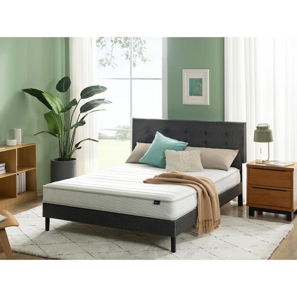 Narrow Twin Medium Quilted Top 6 in. Foam and Spring Hybrid Mattress