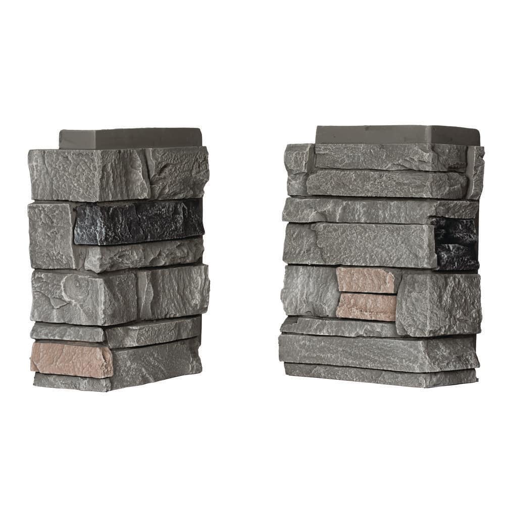 ROKI is SADD 　stone  DuraKwik Stone Polyurethane Faux Ledgestone Corners -Rocky Boulder
