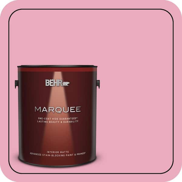 BEHR MARQUEE 1 gal. #T11-14 Kawaii Matte Interior Paint & Primer