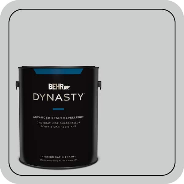 BEHR DYNASTY 1 gal. #N500-2 Loft Space Satin Enamel Stain-Blocking Interior Paint and Primer