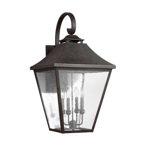 Home Decorators Collection 20.25 in. French Quarter Gas Style 2-Light  Outdoor Wall Lantern Sconce JLW1612A-3 - The Home Depot