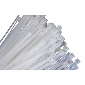 14 in. Natural Cable Ties (100 Pack)