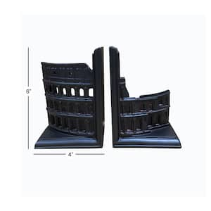 Dark Brown Italian Colosseum Bookends