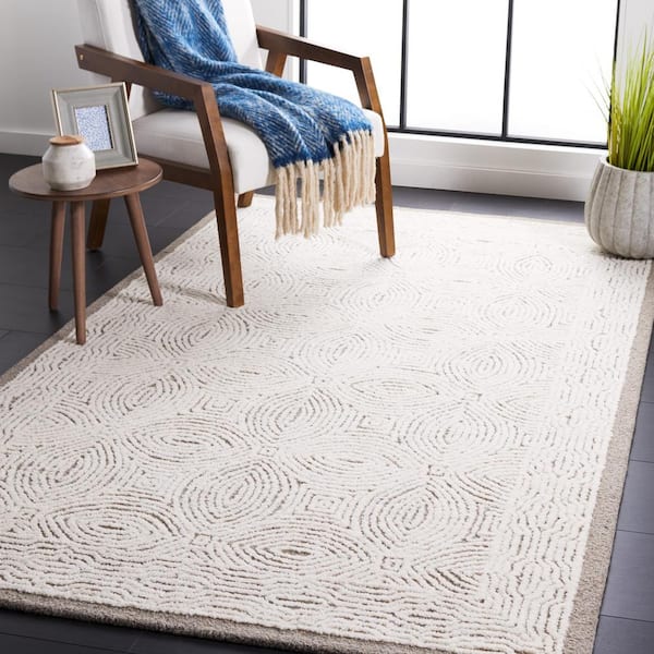 Safavieh Vermont VRM212B Beige / Ivory 4' x 6' Area Rug