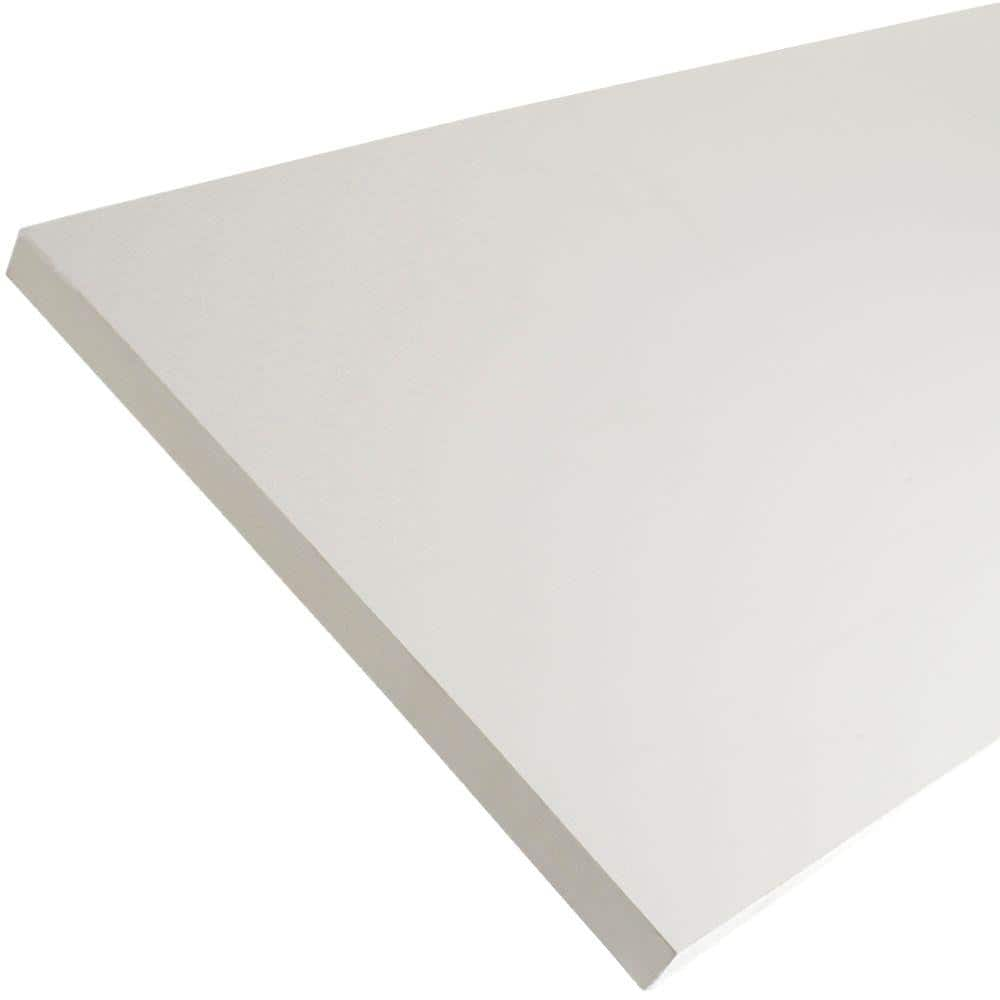 AZEK 0.75 in. x 11.25 in. x 8 ft. White PVC Composite Traditional Trim ...