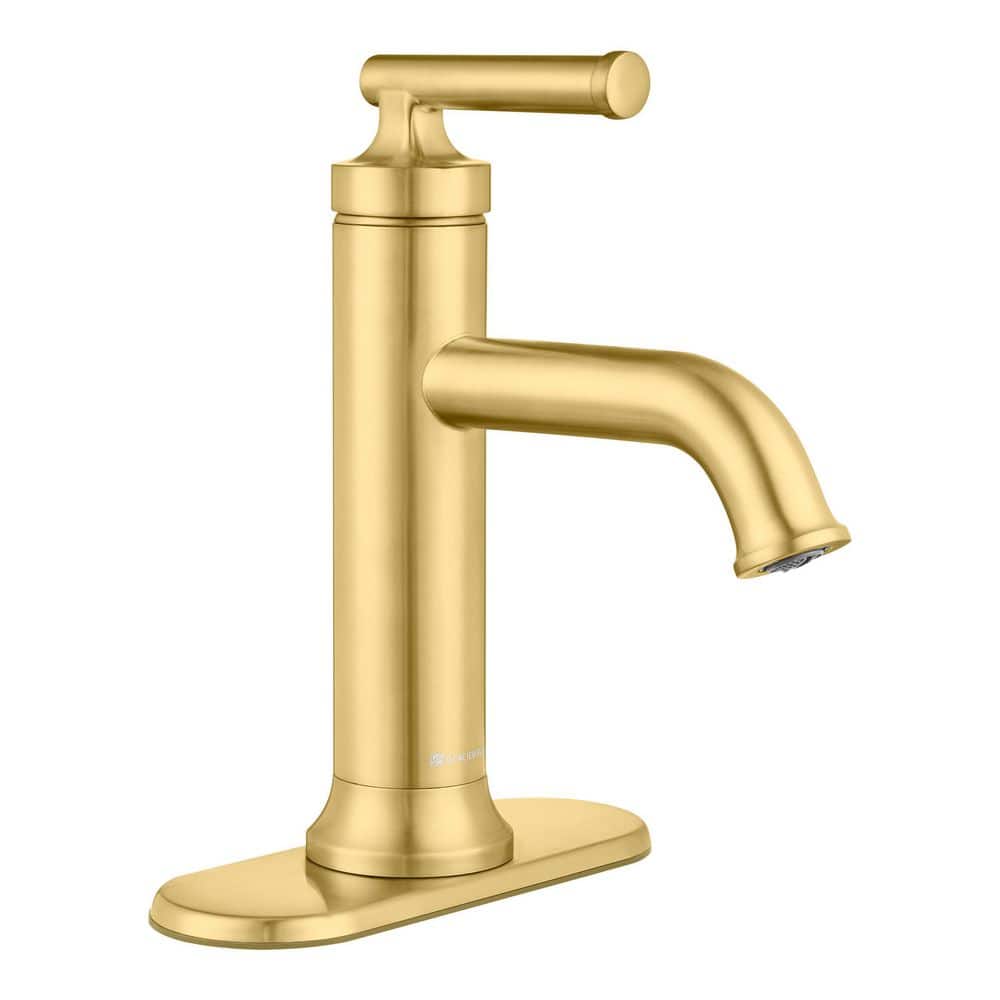Glacier Bay Oswell 4 in. Centerset Single Handle Bathroom Faucet