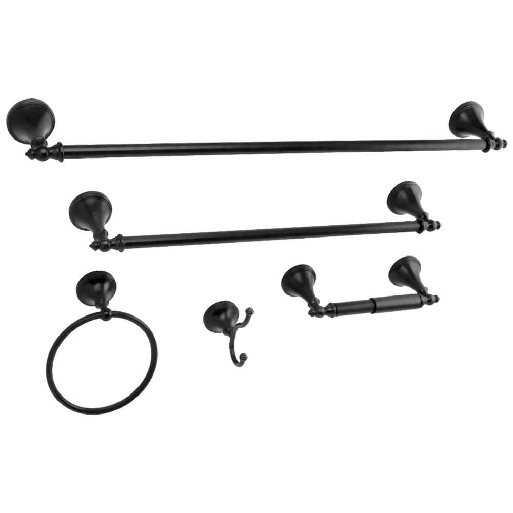 Kingston Brass Monarch 5 Piece Bathroom Hardware Set & Reviews