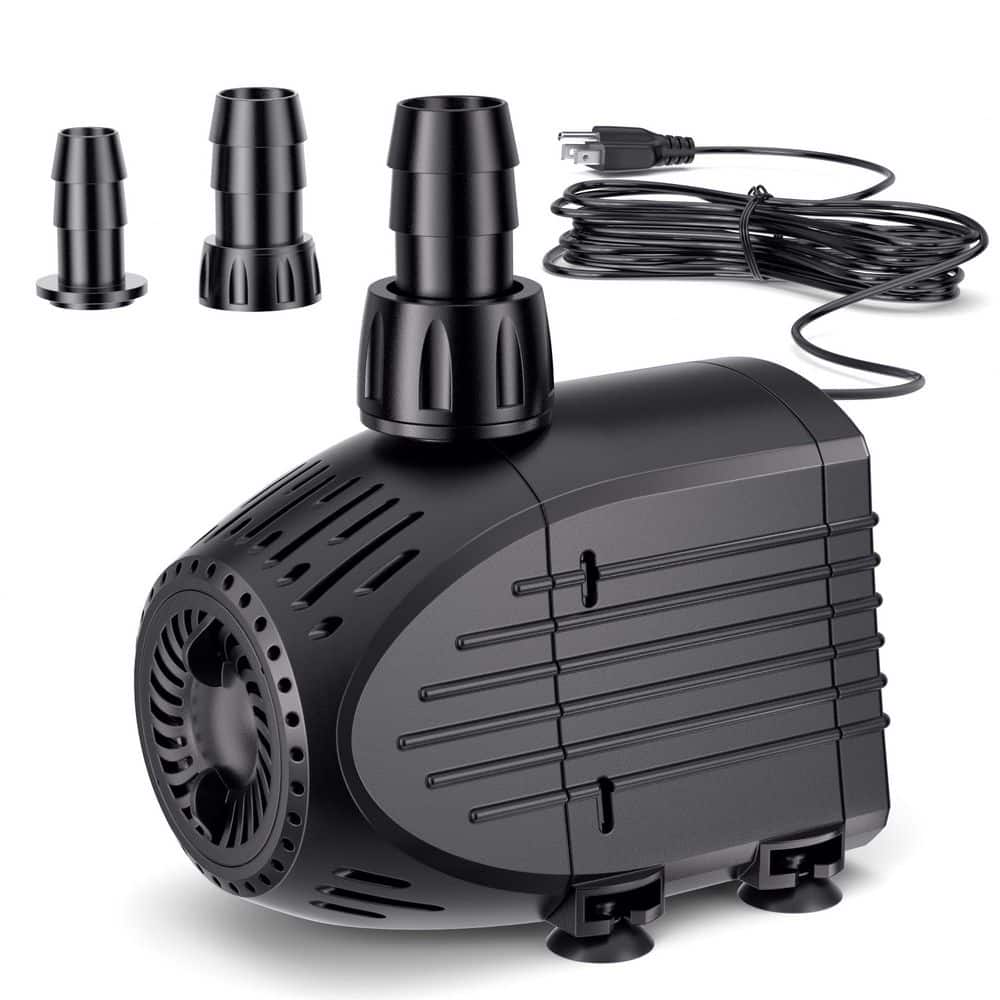 Submersible Water Pump 60W Ultra Quiet Fountain Pump, Dry Burning Protection With 9 Ft High Lift, For Fish Pond Fountain price history on PriceWatchPro