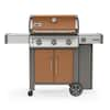 Genesis II E-315 3-Burner Propane Gas Grill in Copper with Built-In Thermometer