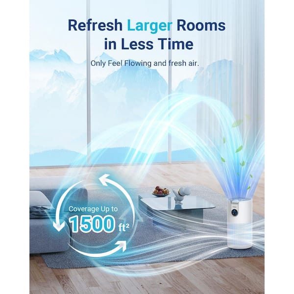 Mooka Tower Air Purifiers for Home Large Room Up to 1500 sq. ft
