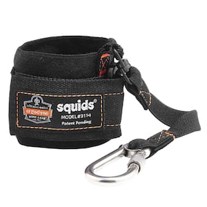 3 lbs. Black Pull-On Wrist with Carabiner Tool Lanyard