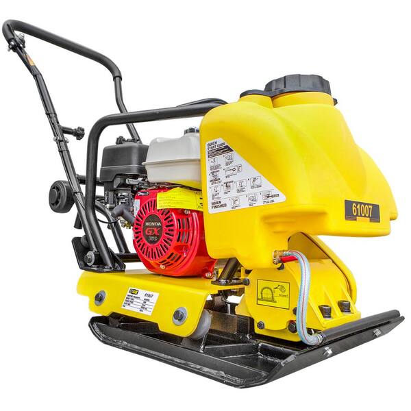 Stark 5.5 HP Gas Vibratory Plate Compactor with Tamper Rammer Water Tank, Powered by Honda Engine