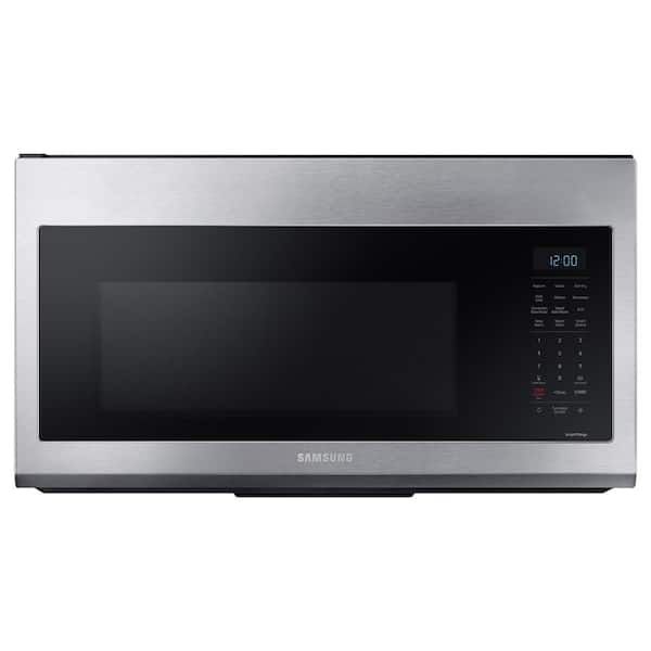 Samsung 30 in. 1.7 cu. ft. Over the Range Convection Microwave in Fingerprint Resistant Stainless Steel