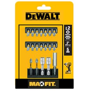 DEWALT MAXFIT Screwdriving Set with Sleeve (30-Piece) DWAMF30