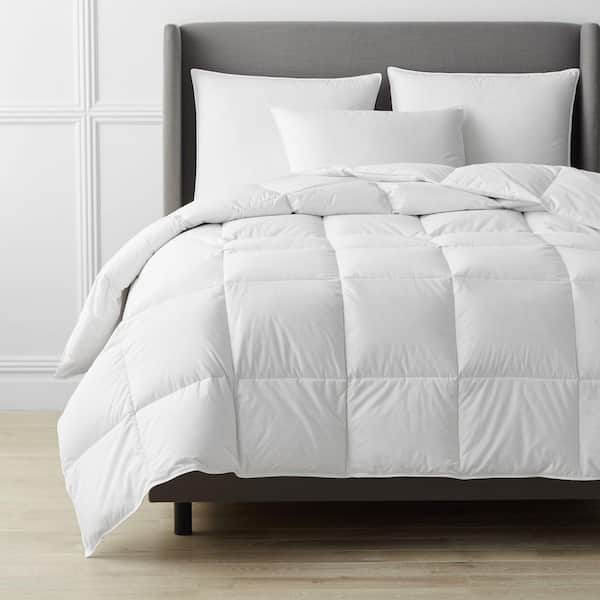 Legends Hotel Alberta Down White Queen Sateen Comforter