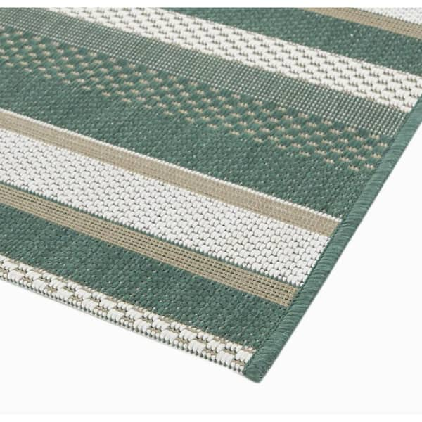 Bright Stripe Indoor/Outdoor Rug - 2x3