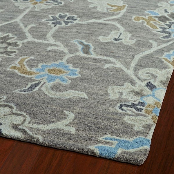 Helena Grey 8 ft. x 10 ft. Area Rug