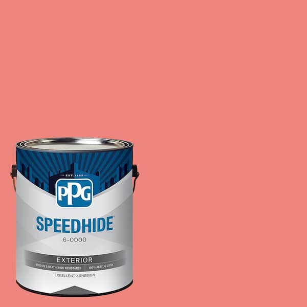 SPEEDHIDE 1 gal. PPG1189-5 Smoked Salmon Semi-Gloss Exterior Paint