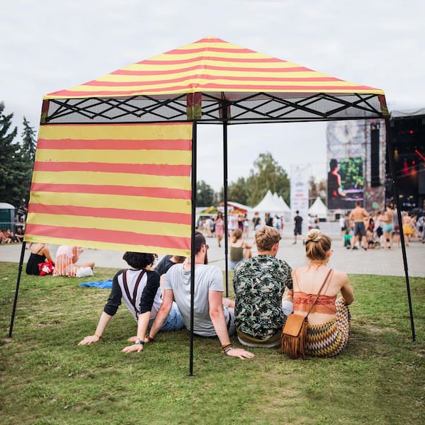 Day Tripper 8 ft. x 8 ft. Slant Leg Light-Weight Compact Portable Canopy