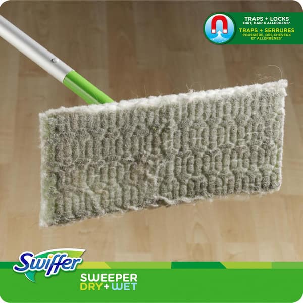 Swiffer Sweeper Dry + Wet Sweeping Kit, 10 pc - Fry's Food Stores