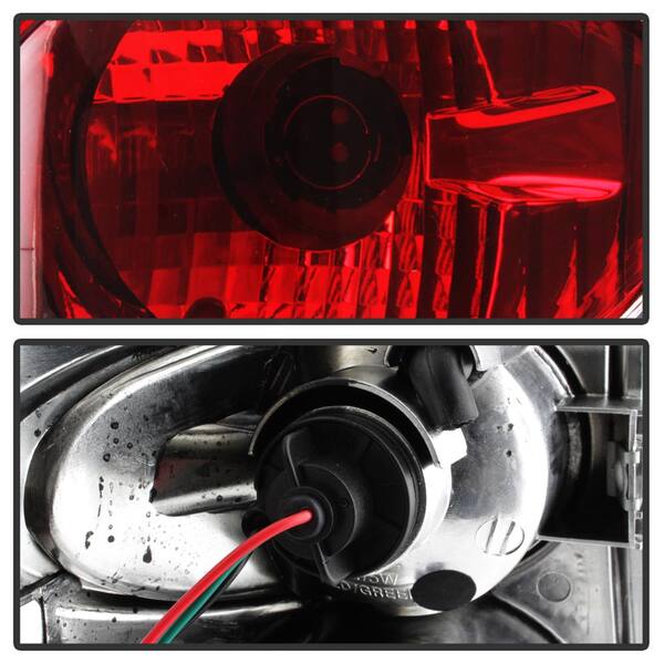 Spyder Auto Jeep Grand Cherokee 99-04 Euro Style Tail Lights Chrome  5005632 The Home Depot