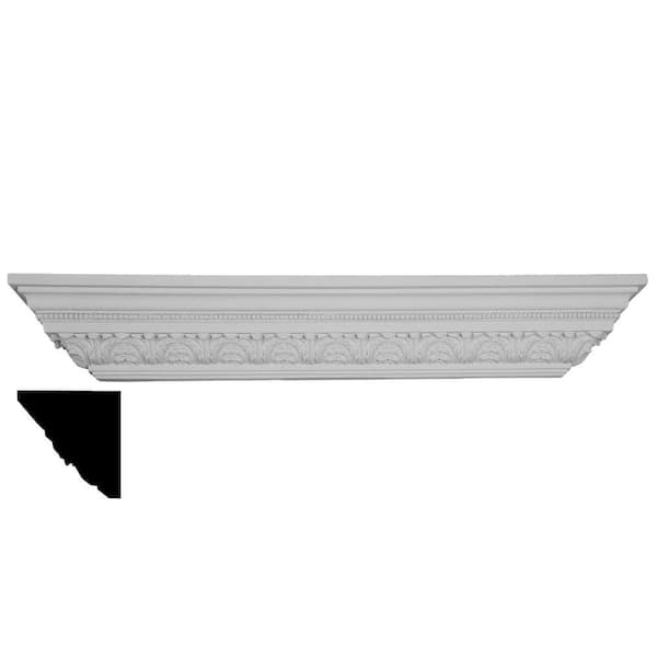 Ekena Millwork 36 in. x 5-1/2 in. x 5-1/8 in. Polyurethane Tirana Shelf Moulding