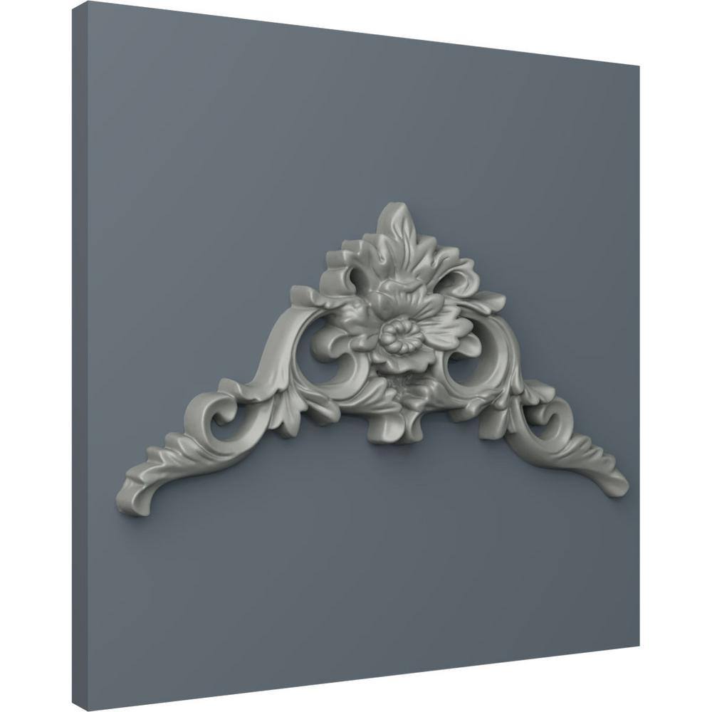 Gray Polyurethane Decorative Applique Onlay for Interior/Exterior