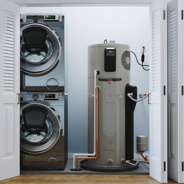 Rheem Performance Platinum ProTerra 40 Gal. Tall 0W Element Residential  Electric Water Heater w/Heat Pump and 10-Year Warranty XE40T10HM00U0 - The  Home Depot