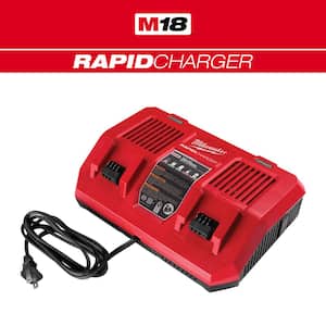 M18 18-Volt Lithium-Ion Dual Bay Rapid Battery Charger