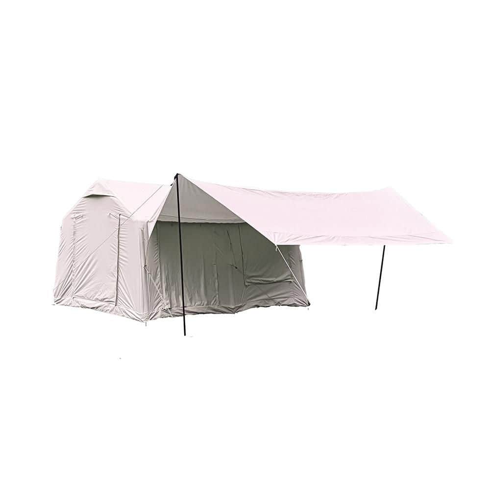 9.8 ft. x 12 ft. Beige Inflatable Camping Tents Air Glamping with Hand Pump, Canopy Windproof Blow-Up price history on PriceWatchPro