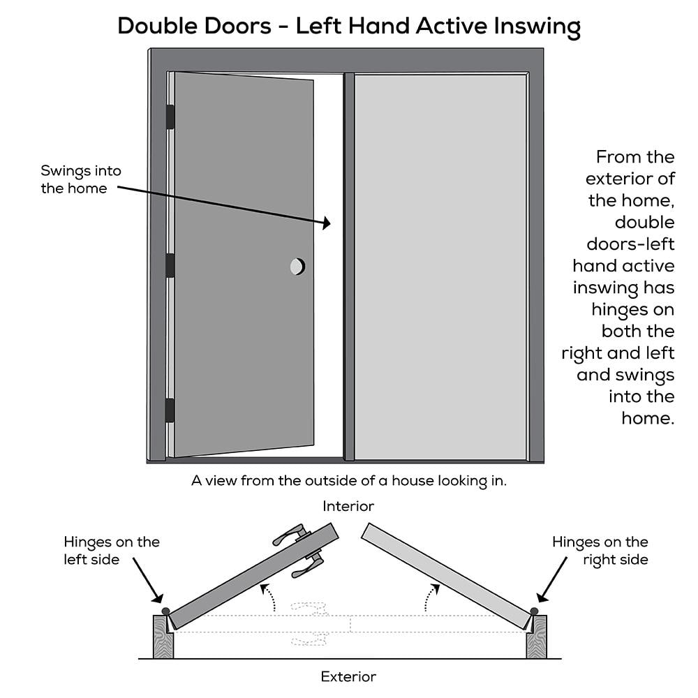 81.75'' Clear Glass Fiberglass Front Entry Door