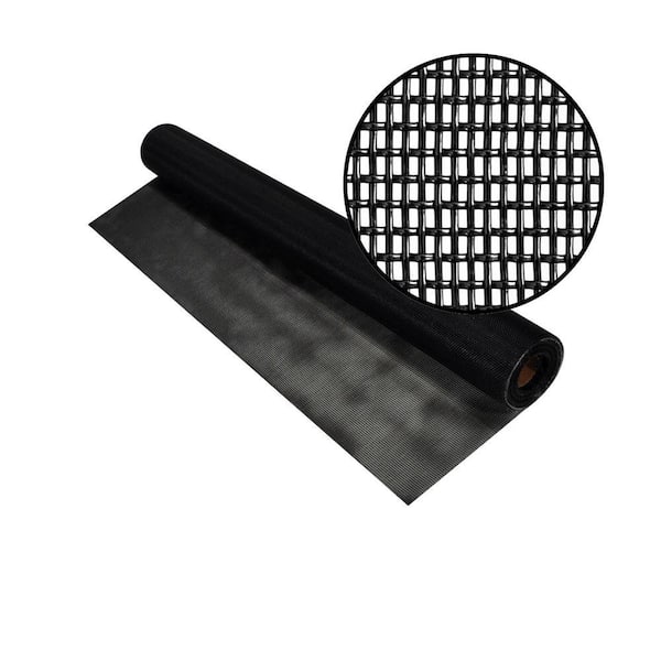 36 in. x 25 ft. Black Pet Screen