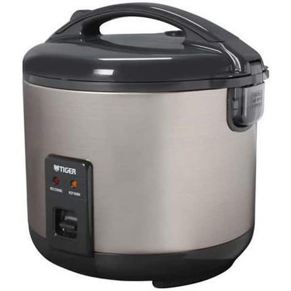 Tiger 8-Cup Black Rice Cooker and Warmer, Urban Satin JNP-S15U - The Home  Depot