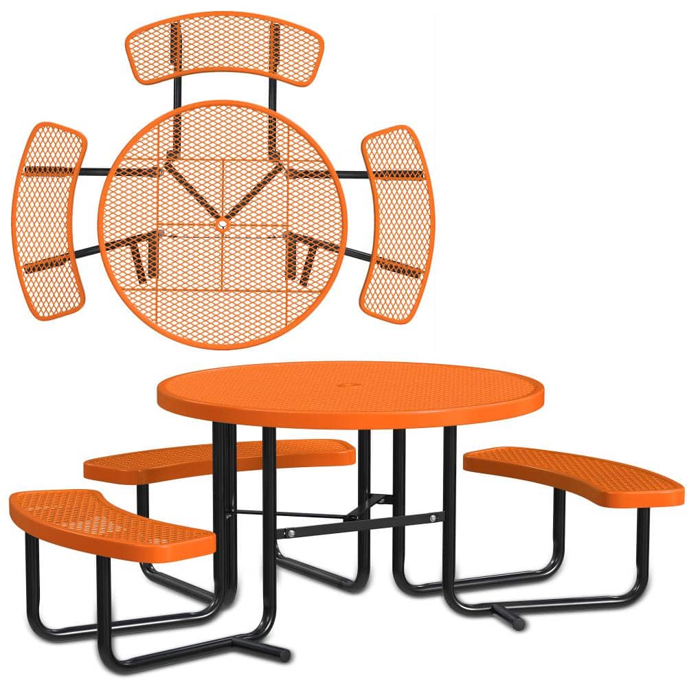Leisure Craft 46 in. Round ADA Accessible Portable Outdoor