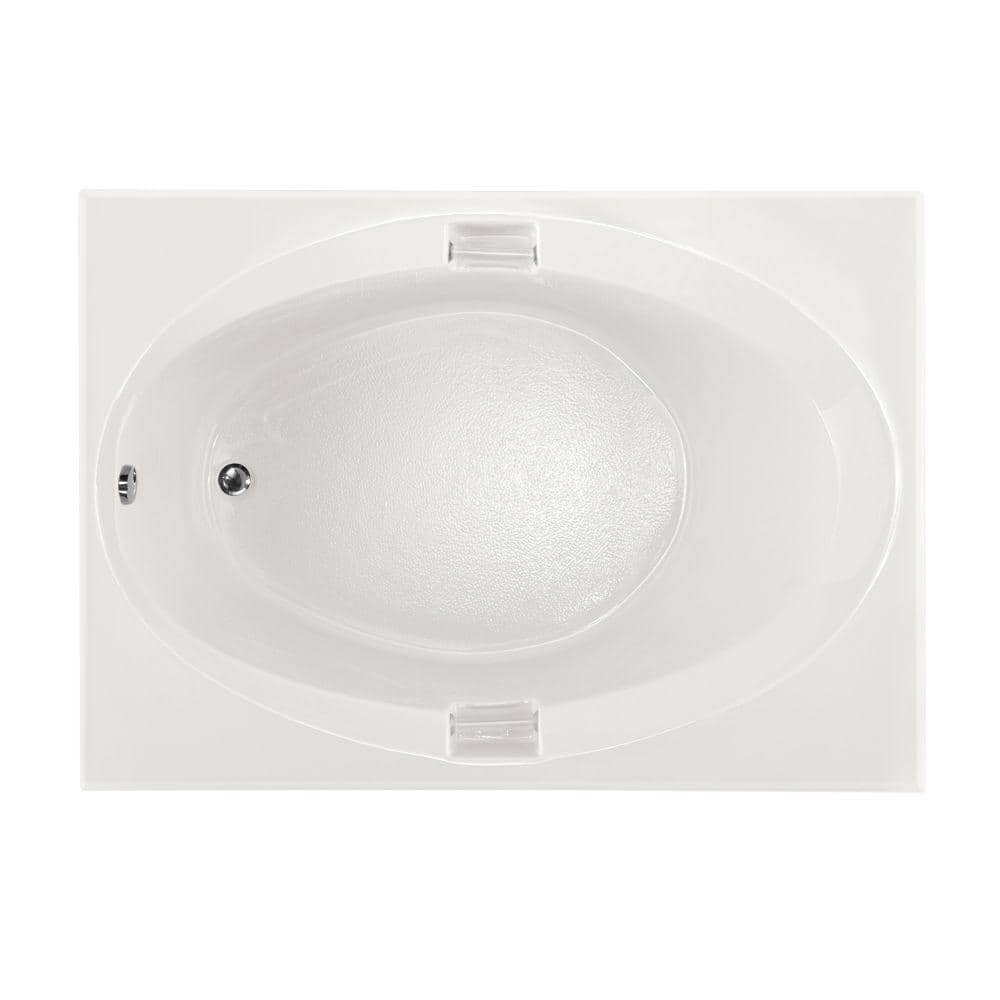 Studio 60 in. Acrylic Rectangular Drop-in Air Bath Bathtub in White price history on PriceWatchPro