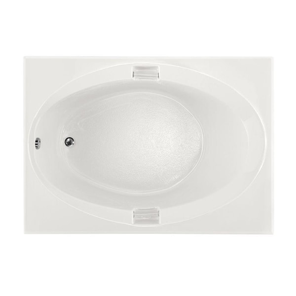 Hydro Systems Studio 60 in. Acrylic Rectangular Drop-in Air Bath Bathtub in White