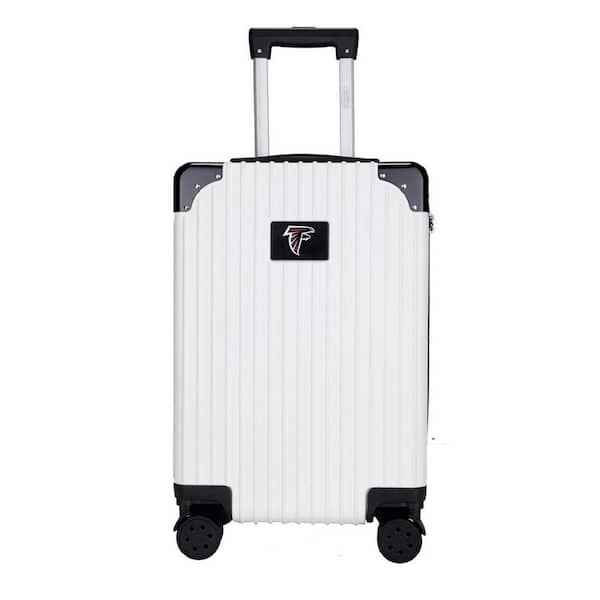 Mojo Atlanta Falcons premium 2-Toned 21 in. Carry-On Hardcase in White