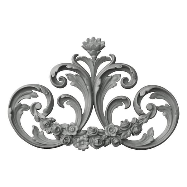 1.63 in. x 19.5 in. x 12.25 in. Polyurethane Applique & Onlay Moulding