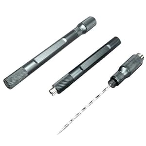 Pokey Gunmetal Stainless Steel Cigar Punch and Spike