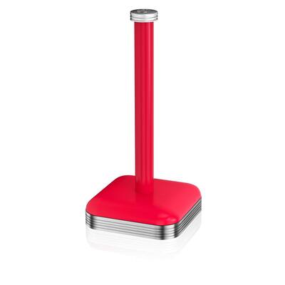 Retro Free Standing Red Paper Towel Holder