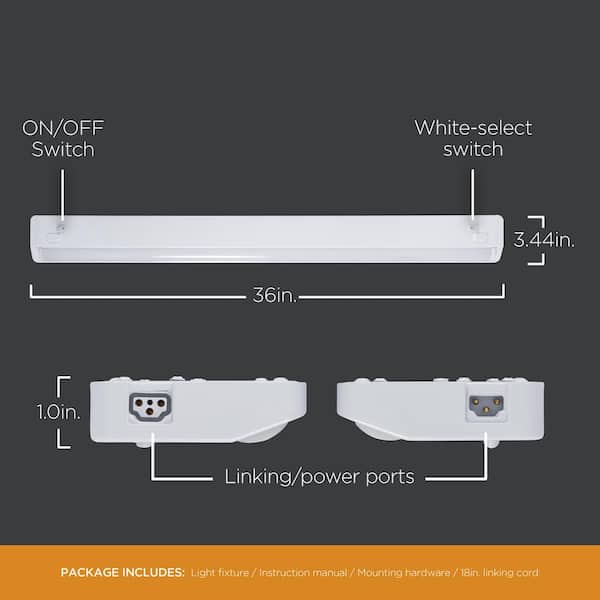 Enbrighten Cabinet Lighting Direct Wire Conversion Box in the Under Cabinet  Lighting Parts & Accessories department at