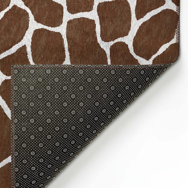 Addison Rugs - Safari Brown 8 ft. x 10 ft. Indoor/Outdoor Washable Indoor/Outdoor Washable Rug