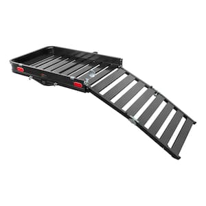500 lb. Capacity 50 in. x 30 in. Aluminum Hitch Cargo Carrier for 2 in. Receiver
