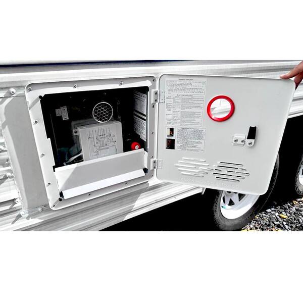 thumbnail image 2 of 65000 BTU RV Tankless Water Heater - LPG Powered With 12V DC & Wired Remote Control 2 of 14